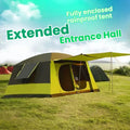 Factory wholesale outdoor hydraulic automatic 3-4 person 4-6 person rainproof tent double layer camping sun protection tent
