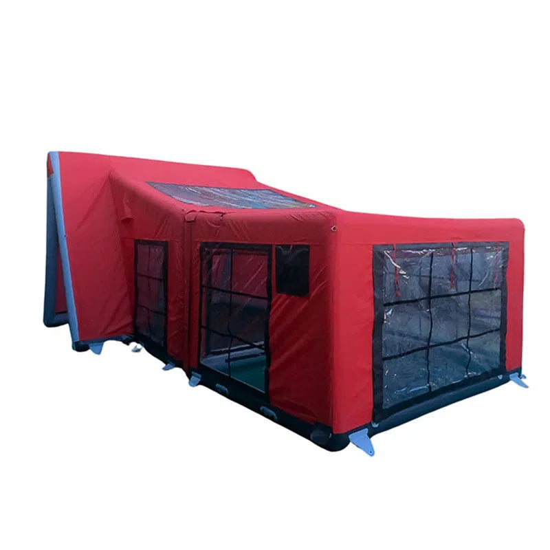 New OEM Campsite Inflatable Ridge Tent, Outdoor Camping, Quick-Opening Family Tent, Thickened, Rainproof, Warm, One-Bedroom Tent