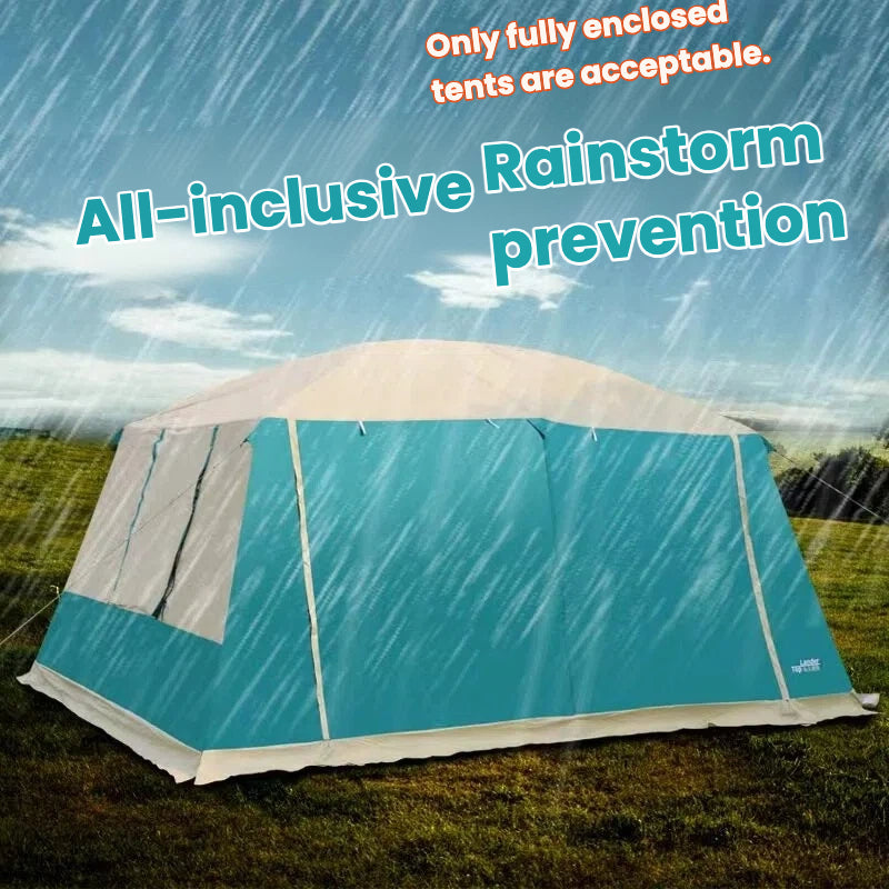 Factory wholesale outdoor hydraulic automatic 3-4 person 4-6 person rainproof tent double layer camping sun protection tent