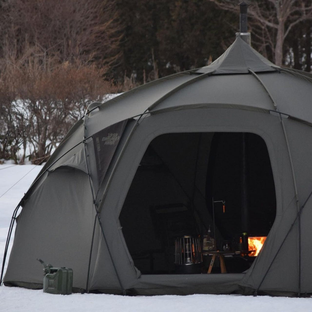 10-12 Person Winter Hunting Tent Ball Tent Cotton Fabric Tent Large Outdoor Tent