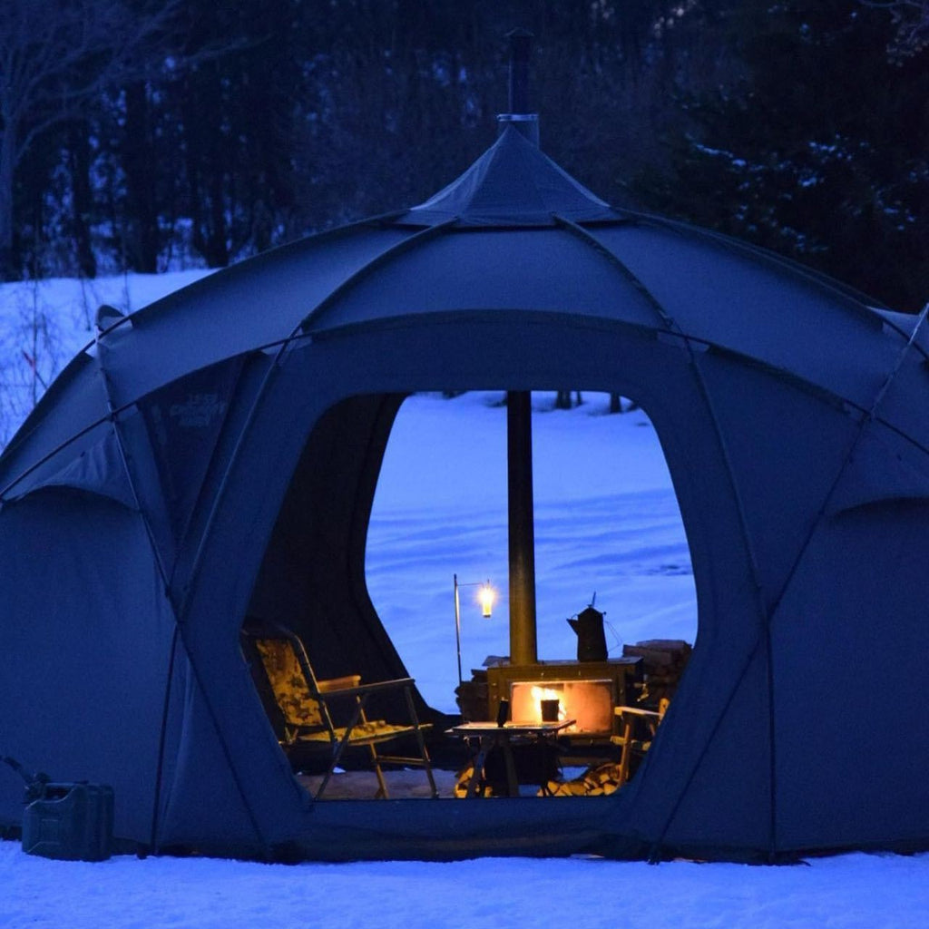 10-12 Person Winter Hunting Tent Ball Tent Cotton Fabric Tent Large Outdoor Tent