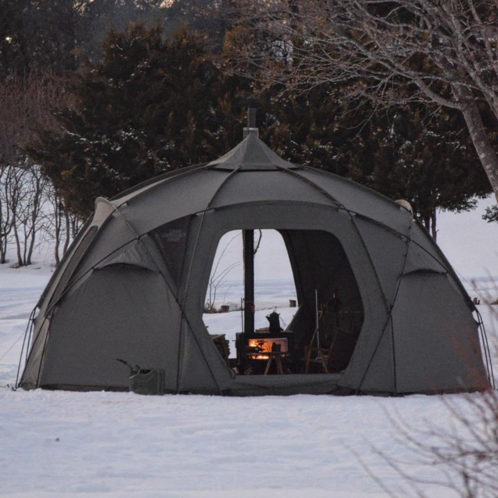 10-12 Person Winter Hunting Tent Ball Tent Cotton Fabric Tent Large Outdoor Tent