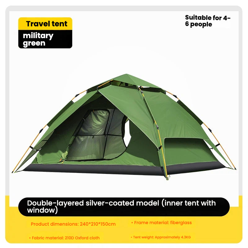 OEM 100pcs Automatic Pop up Auto rainproof Tent