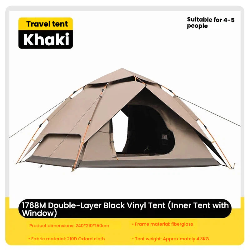 OEM 100pcs Automatic Pop up Auto rainproof Tent