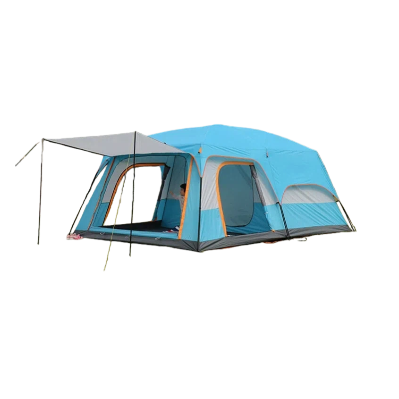 Family Camping Spacious Two-Bedroom Oxford Tent 8-12 person Large Tent