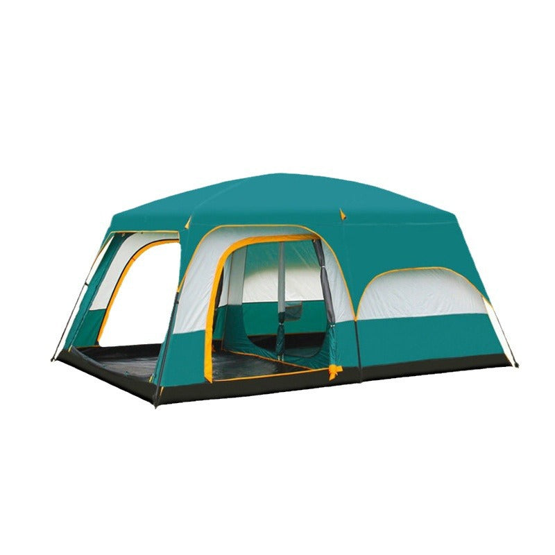 Large Outdoor Tent 4-6 People for Camping with Two Rooms unproof and Rainproof